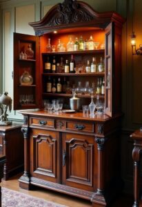 Traditional Bar Cabinet Traditional Bar Cabinet